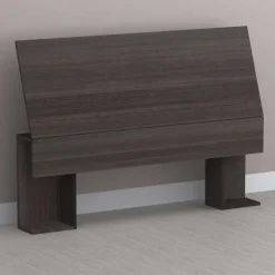 Queen Size Panel Headboard, Ebony - Nexera
