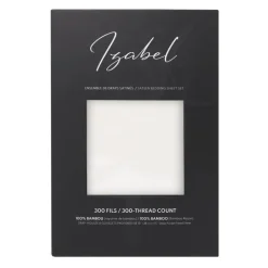 Queen Split-Head Bamboo Rayon Bed Sheet Set - White