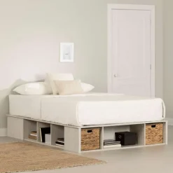 Queen Storage Bed and Baskets (60") - South Shore