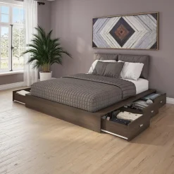 Queen Storage Bedroom Set with 6-Drawer Storage (60