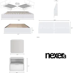 Queen Storage Bedroom Set (60