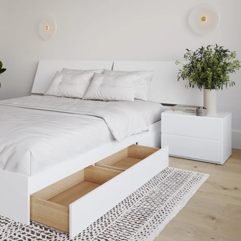 Queen Storage Bedroom Set (60") - 3 pcs - Nexera