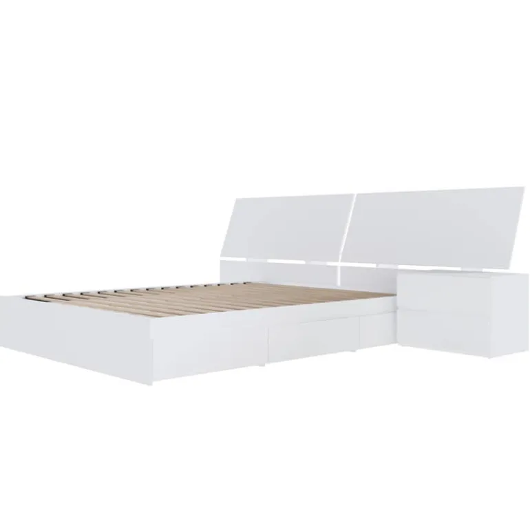 Queen Storage Bedroom Set (60") - 3 pcs - Nexera