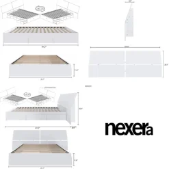Queen Storage Bedroom Set (60