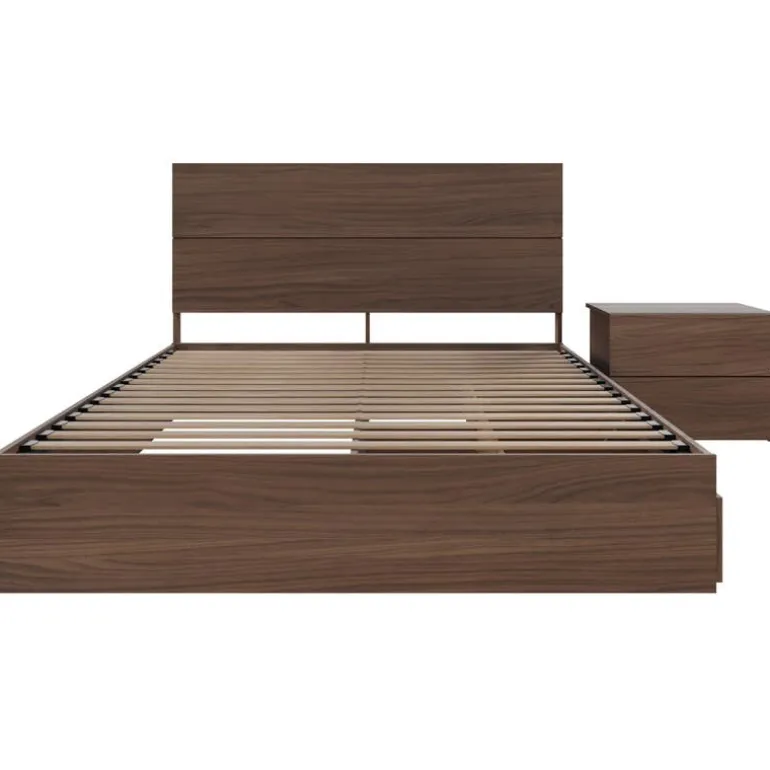 Queen Storage Bedroom Set (60") - 3 pcs - Nexera