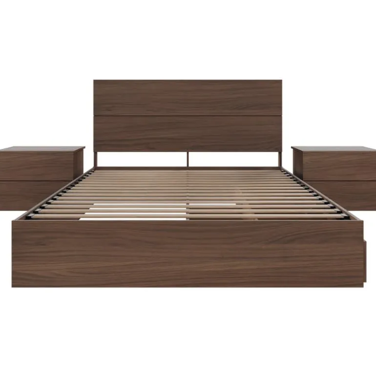Queen Storage Bedroom Set (60") - 4 pcs - Nexera