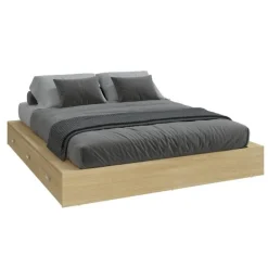 Queen Storage Bedroom Set with 6-Drawer Storage (60") - 4 pcs
