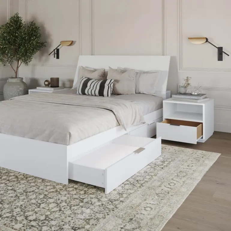 Queen Storage Bedroom Set (60") - 4 pcs - Nexera