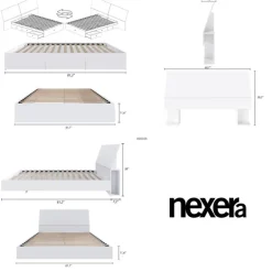 Queen Storage Bedroom Set (60