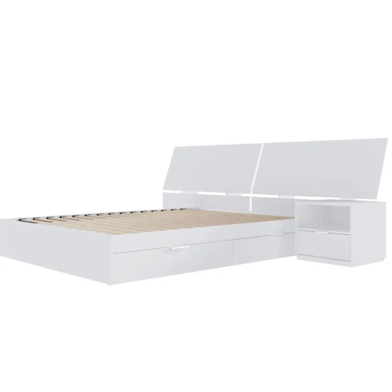 Queen Storage Bedroom Set (60") - 3 pcs - Nexera