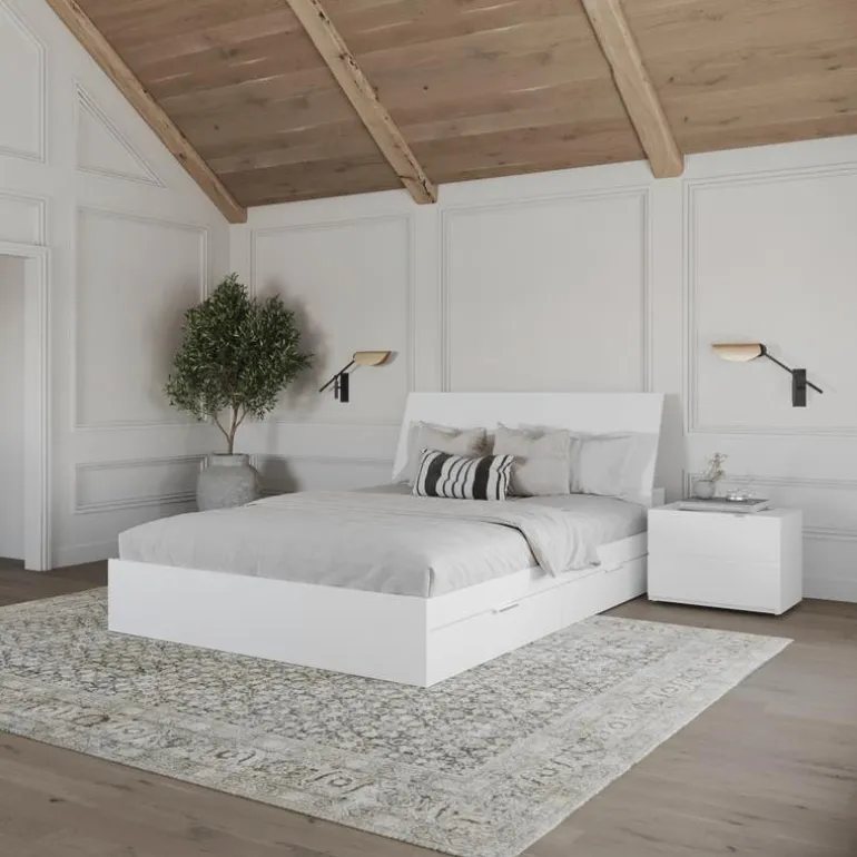 Queen Storage Bedroom Set (60") - 3 pcs - Nexera