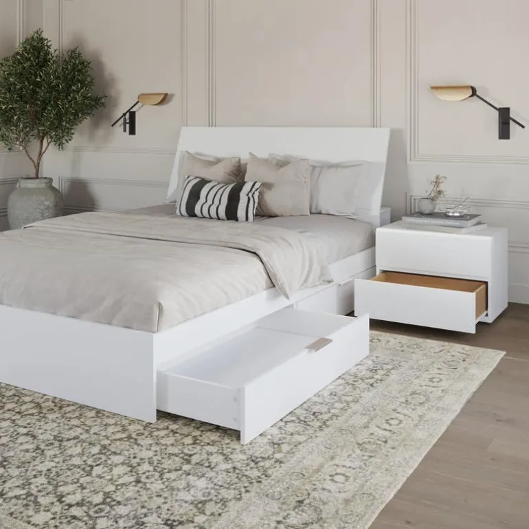 Queen Storage Bedroom Set (60") - 3 pcs - Nexera