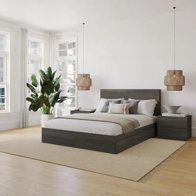 Queen Storage Bedroom Set (60") - 4 pcs - Nexera