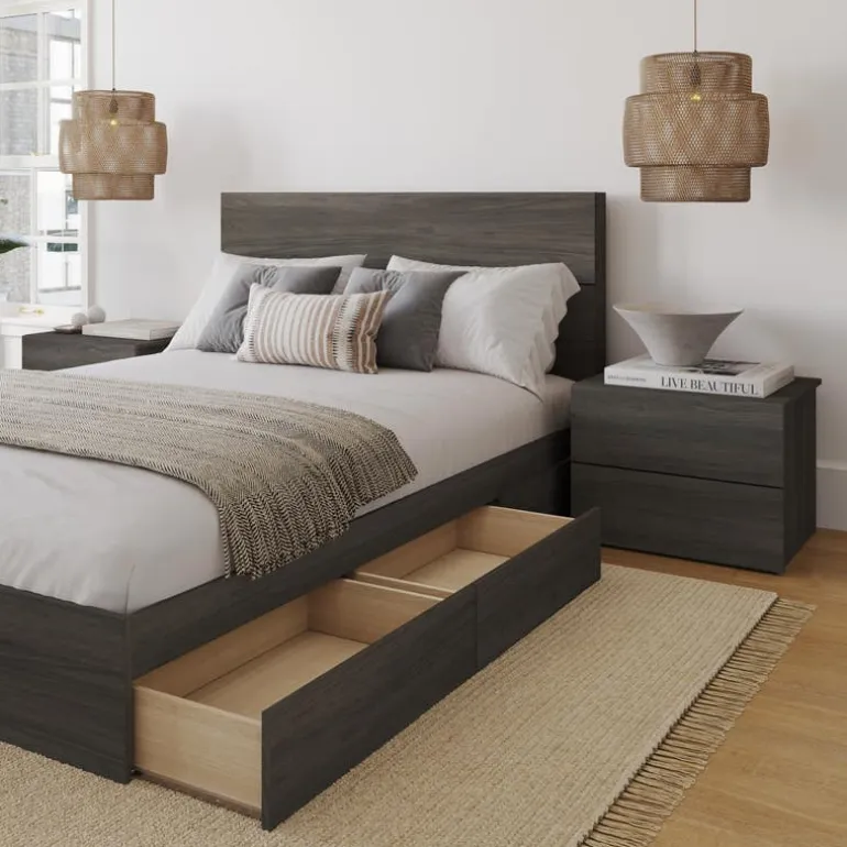 Queen Storage Bedroom Set (60") - 4 pcs - Nexera