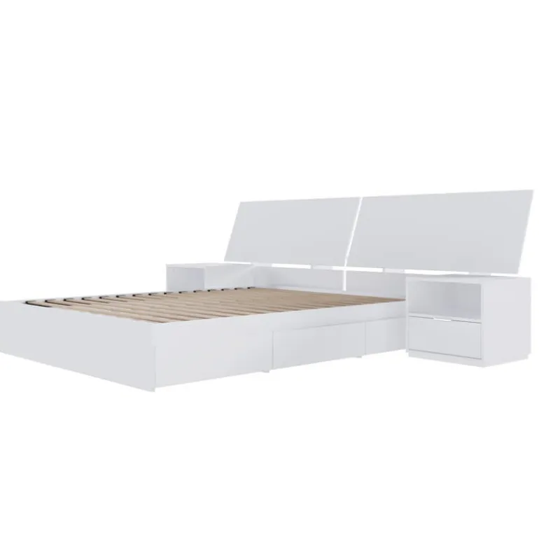 Queen Storage Bedroom Set (60") - 4 pcs - Nexera
