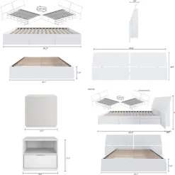 Queen Storage Bedroom Set (60