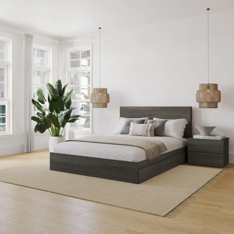Queen Storage Bedroom Set (60") - 3 pcs - Nexera