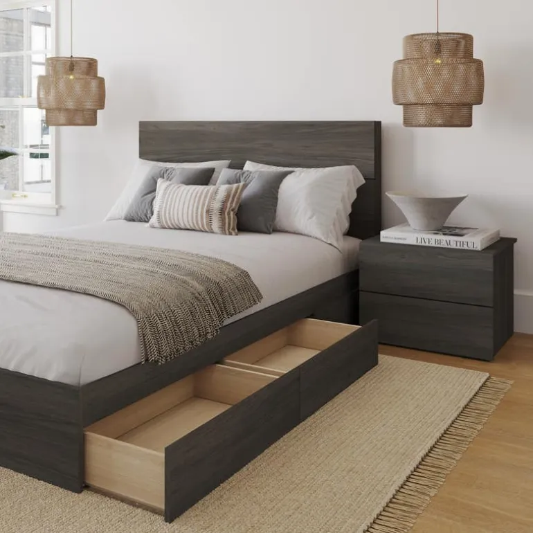 Queen Storage Bedroom Set (60") - 3 pcs - Nexera