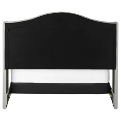 Queen Velvet Bed with Headboard (60