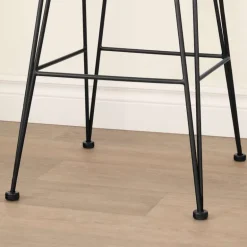 Rattan Counter Stool With Armrests. Set Of 2 - South Shore