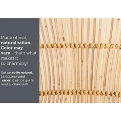 Rattan Dining Chair. Set Of 2 - South Shore