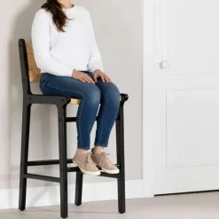Rattan Stool - South Shore
