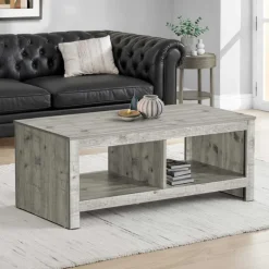 Rectangular Coffee Table with Storage 44" - Monarch