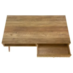 Rectangular Coffee Table with Storage - Monarch