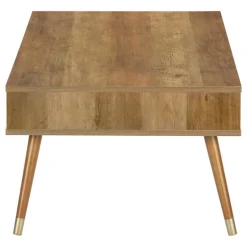 Rectangular Coffee Table with Storage - Monarch