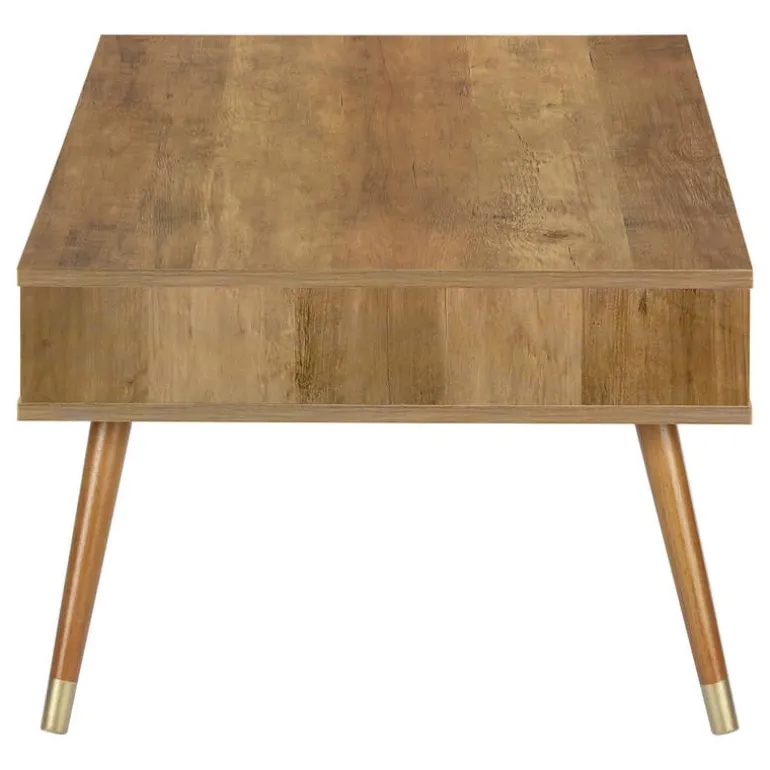 Rectangular Coffee Table with Storage - Monarch