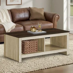 Rectangular Coffee Table with Storage 44" - Monarch
