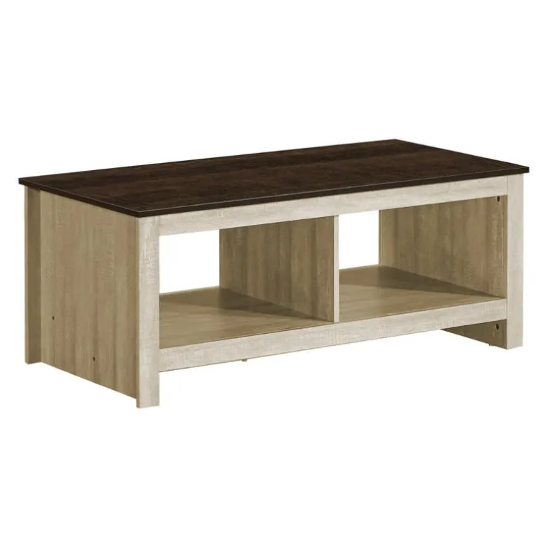 Rectangular Coffee Table with Storage 44" - Monarch