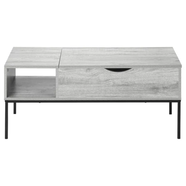 Rectangular Coffee Table with Storage - Monarch