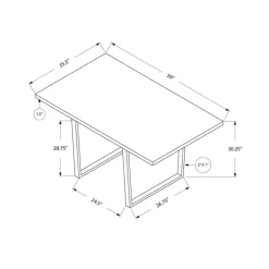 Rectangular Dining Table 60
