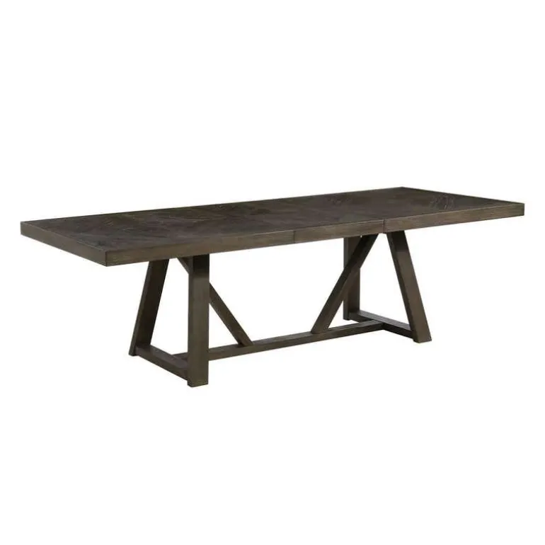 Rectangular Extendable Dining Table 79" to 101"