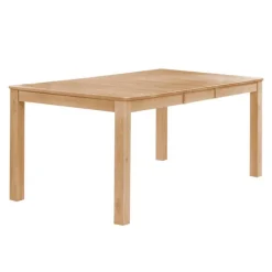 Rectangular Extendable Solid Wood Dining Table 54" to 70"
