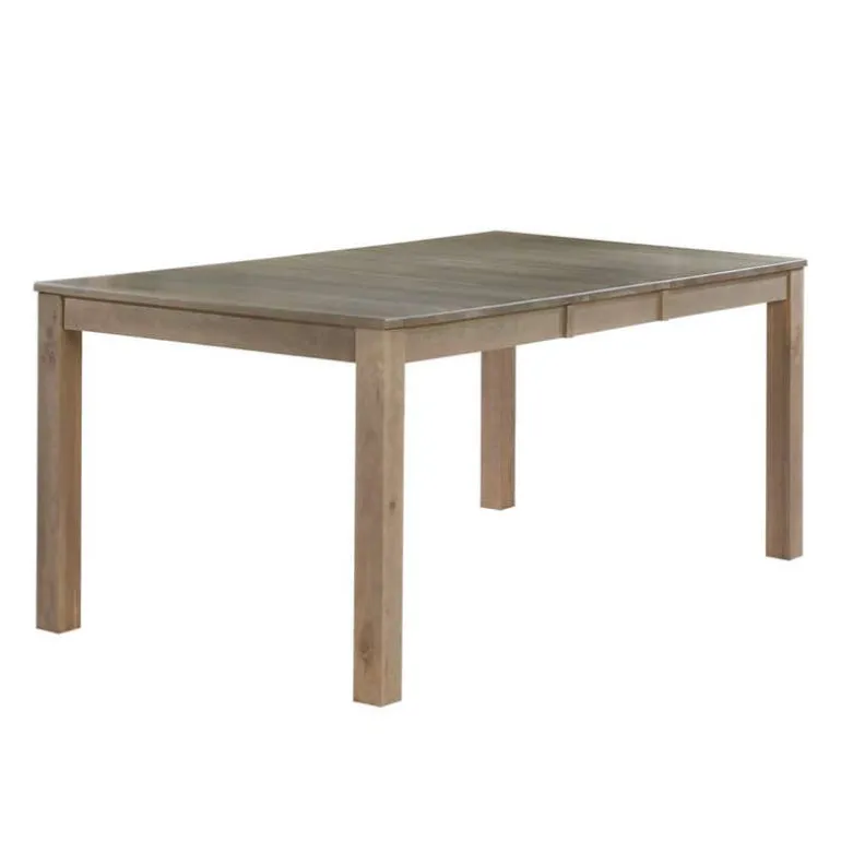 Rectangular Extendable Solid Wood Dining Table 54" to 70"