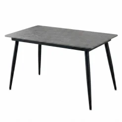 Rectangular Grey Sintered Stone Dining Table - 48