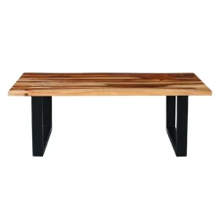 Rectangular Solid Wood Coffee Table