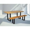 Rectangular Solid Wood Dining Table 67"