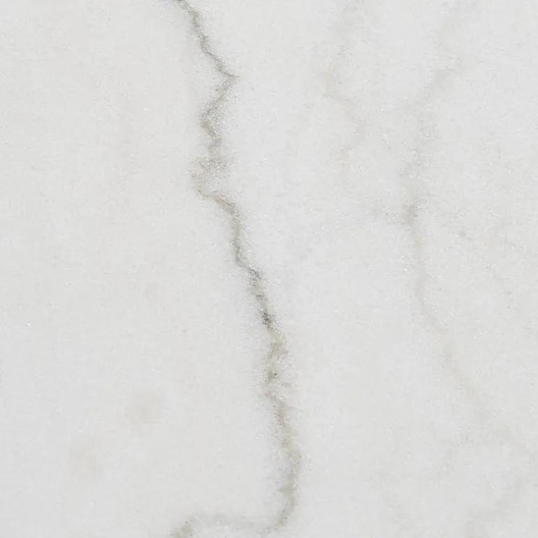 Rectangular White Marble Top Coffee Table