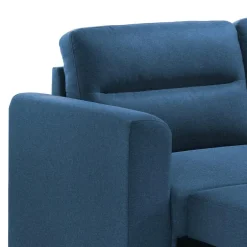 Reversible Sectional Bed with Storage - Blue