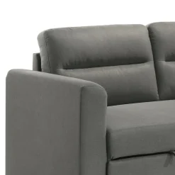 Reversible Sectional Bed with Storage - Grey