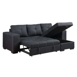 Reversible Sectional Bed with Storage