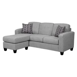 Reversible Sectional with Chaise - Grey