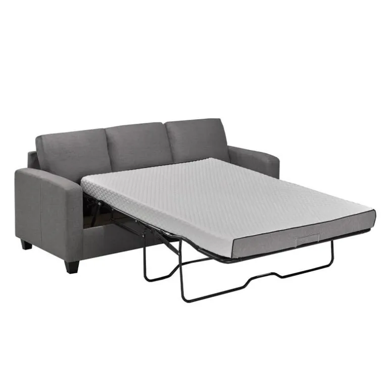 Reversible Sleeper Sofa with Chaise - Charcoal Grey