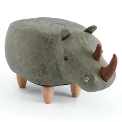 Rhinoceros-Shaped Kids Pouf – 28