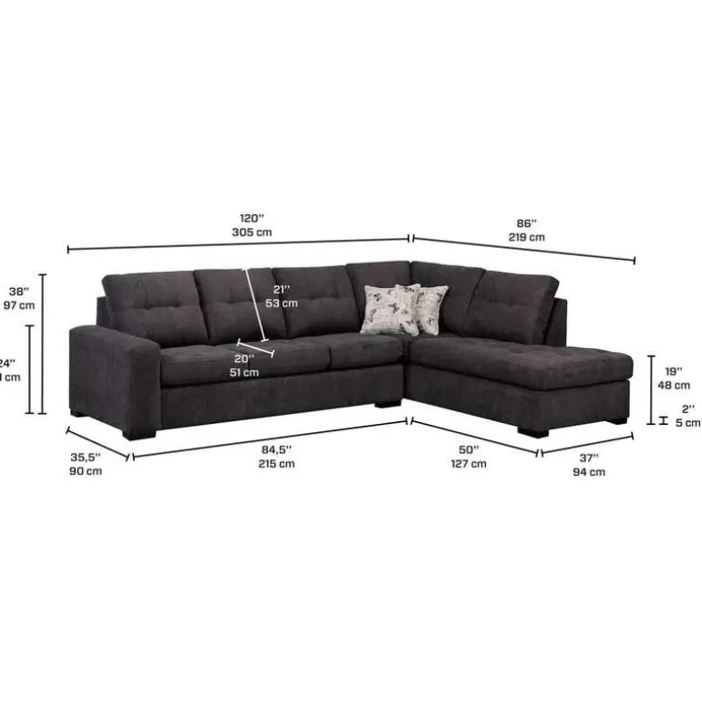 Right-Facing Sectional