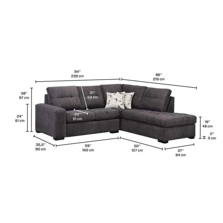 Right-Facing Sectional