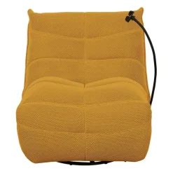 Rocking Recliner with Phone Holder - Golden Yellow
